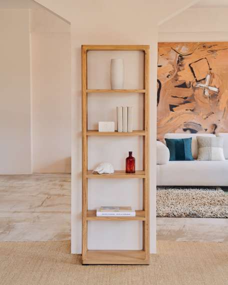 Стеллаж из массива дуба Maymai  60x193 см