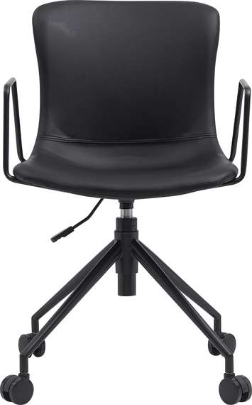 Операторское кресло Everprof Expo Экокожа Черный