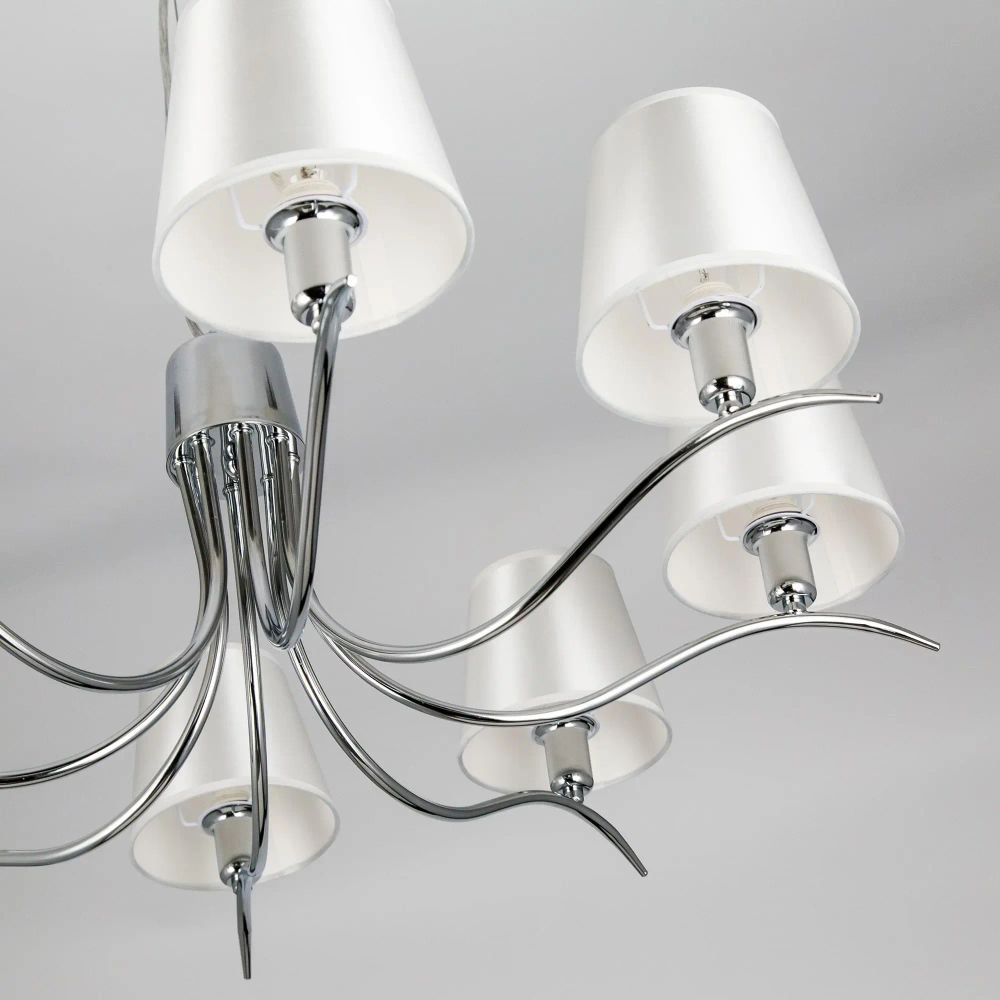 Citilux Эмма CL439181 Люстра подвесная с абажурами Хром