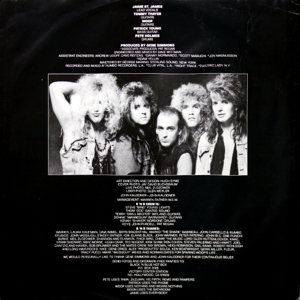 Black 'N Blue / In Heat (LP)