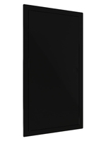 Люк ревизионный LN фланец 150х300 нажимной 172х322 пластик Black EVECS