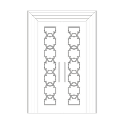 Оформление дверей RODECOR Эрте 76442AR