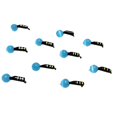 Мормышка МастИВ Безнасадка 20051 2.5 Чёрный Шарик камень 0.6г Перламутр