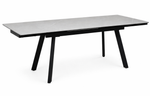 Стол из керамогранита 160 (+40) (+40) цвет Bulgarian Grey matt