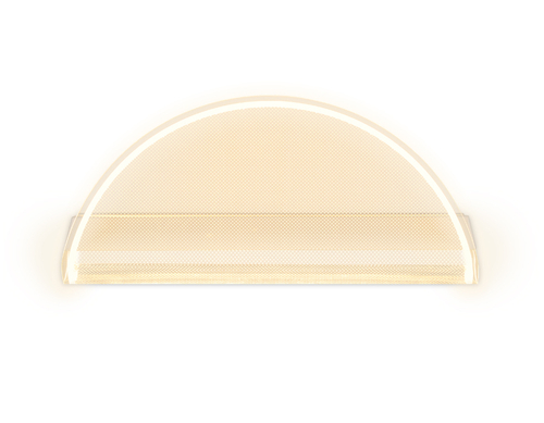 Настенный светодиодный светильник FA609 WH белый 22W 370*170*80