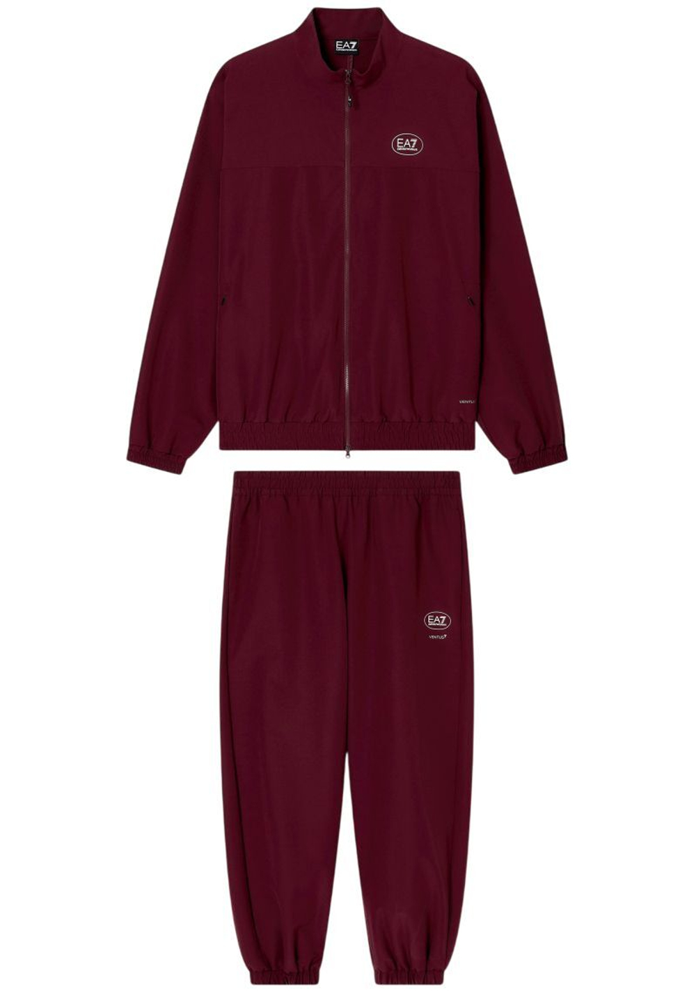 Теннисный костюм EA7 Tennis Pro - bordeaux