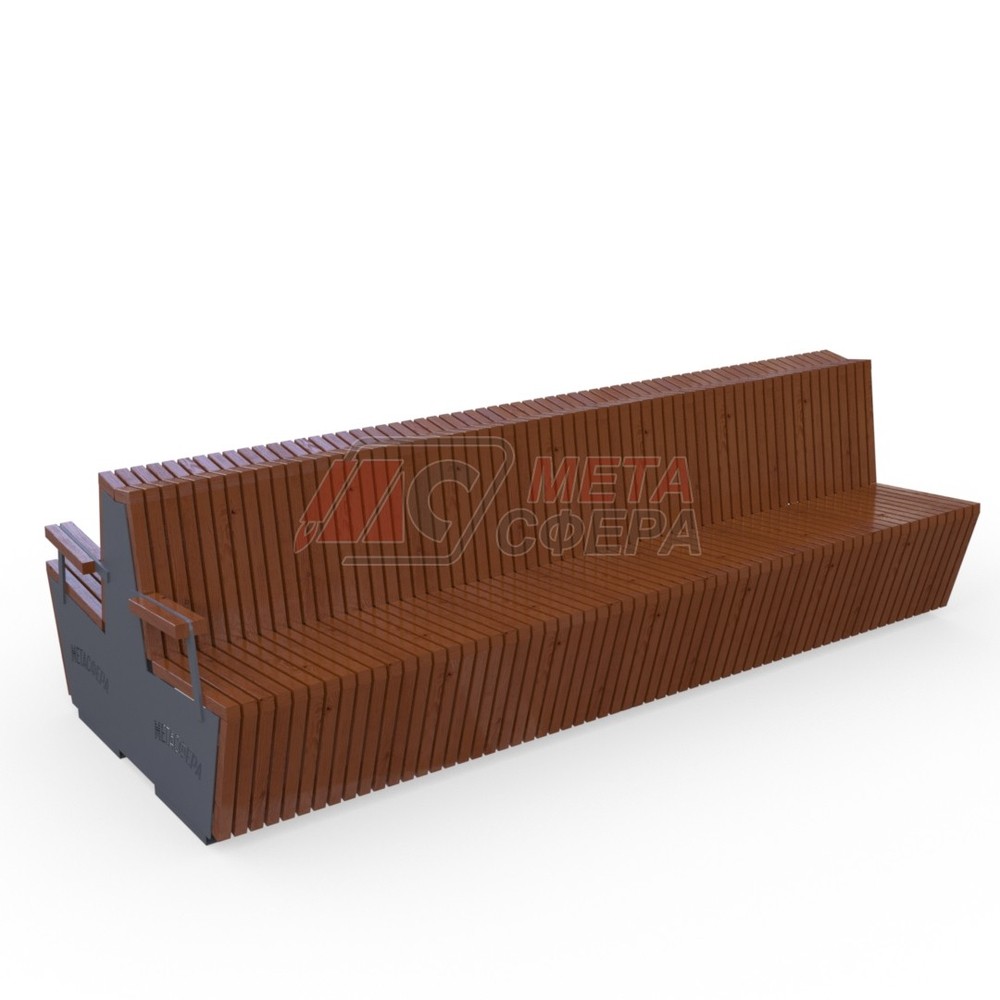 Скамейка двойная Канада 04