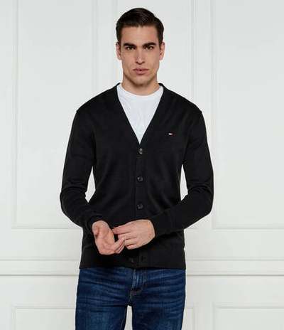 Кардиган ESSENTIAL Tommy Hilfiger - черный(MW0MW33111)