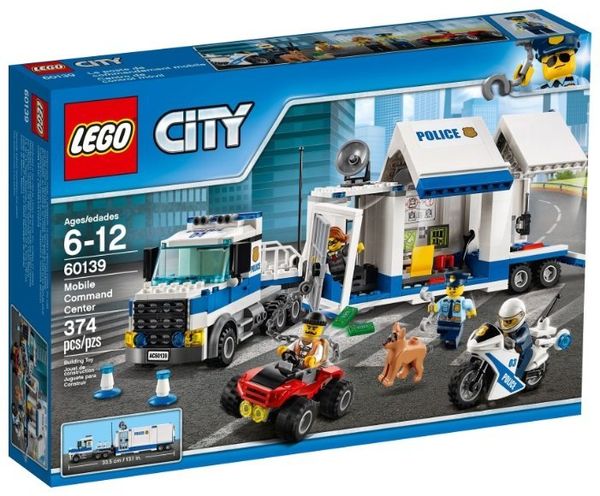 Конструктор LEGO City 60139 Мобильный командный центр