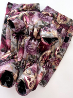 Демисезонный комбинезон с кнопками на спине (девочка) гранаты