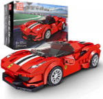 Конструктор Mould King Models 27006. Ferrari 488 GTB, 329 деталей