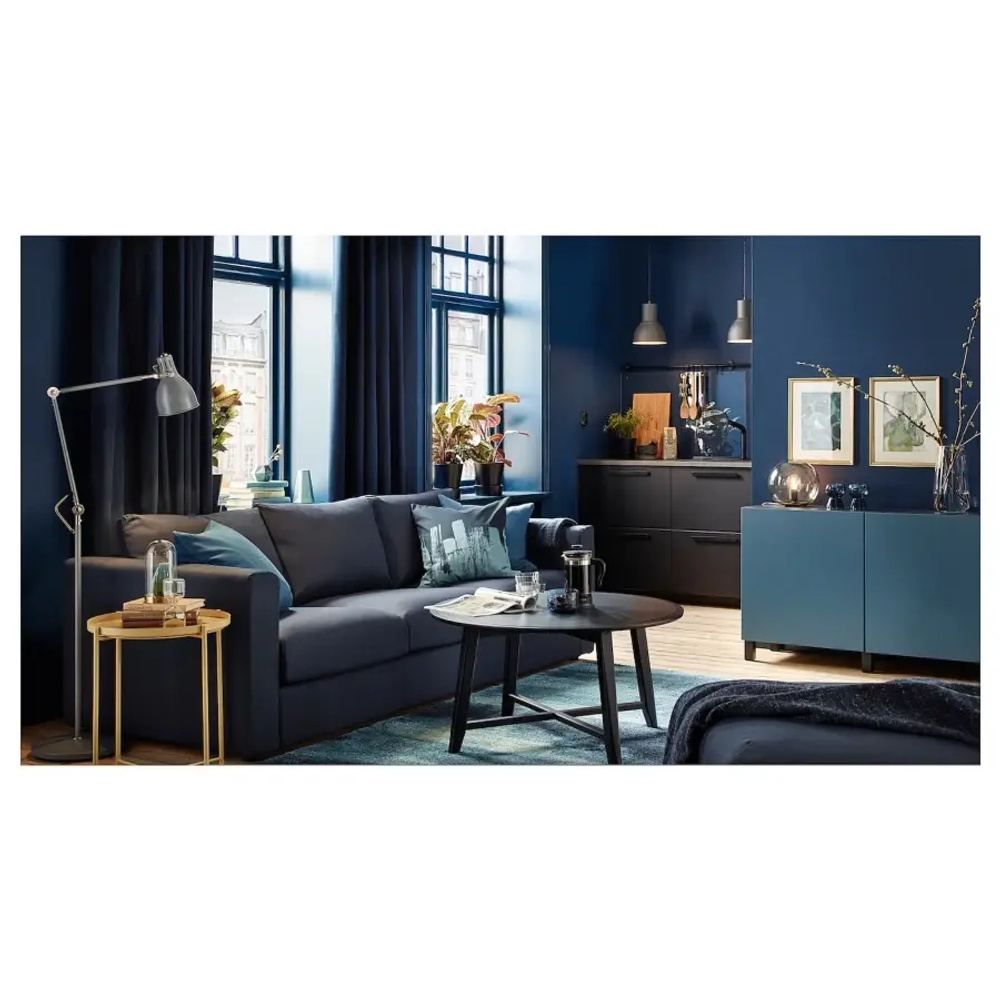 Журнальный стол - IKEA KRAGSTA/ИКЕА КРАГСТА,90х48 см, черный