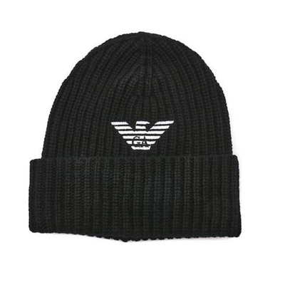 хлопковая шапка Emporio Armani - черный(627676 2F556)