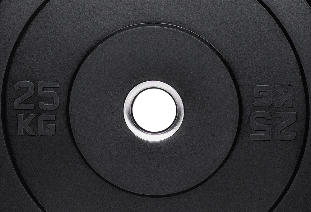 Диск каучуковый 25 кг TRN (черный)