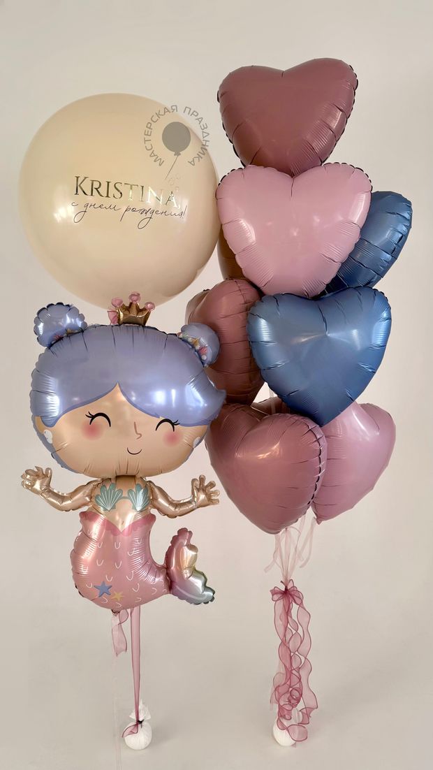 Воздушные шары для девочки №8858