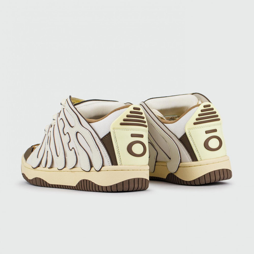 кроссовки Old Order Skater 001 White Brown