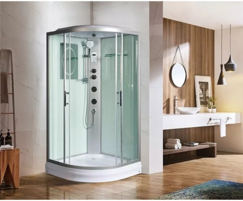 Душевая кабина WeltWasser (ВельтВассер) Werra 804, с низким поддоном, с электрикой и ГМ, 80x80x217