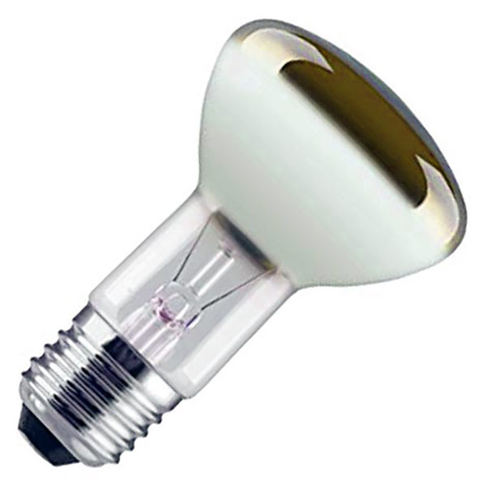 Лампа накаливания зеркальная 60W R63 Е27 - цвет в ассортименте
