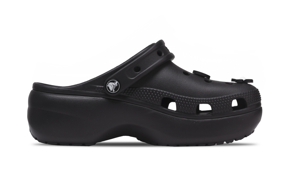 Crocs Classic Platform Clog Panda Eva (Женская размерная сетка)