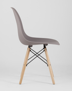 Стул Eames Style DSW темно-серый x4 (разборный каркас)
