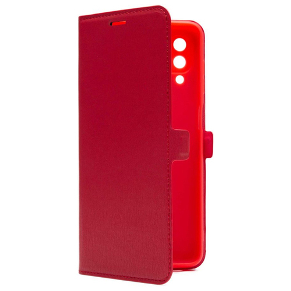 Чехол Book Case для Realme C21 красный, Borasco