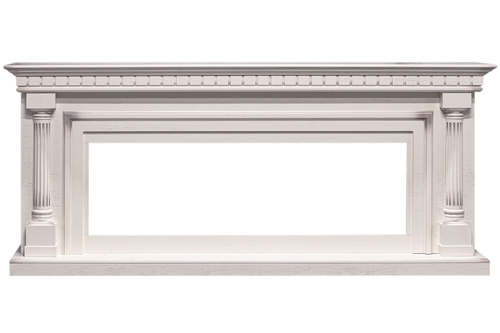 Портал Royal Flame Dallas 60 - Слоновая кость с патиной