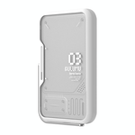 Внешний аккумулятор MagSafe с подставкой Aulumu M03 Battery Pack (3500 мА·ч) Внешний аккумулятор в футуристическом стиле | Беспроводная зарядка: Qi 5 Вт. Проводная зарядка: нет. Есть LED-индикация. Энергоёмкость — 12,95 Вт·ч