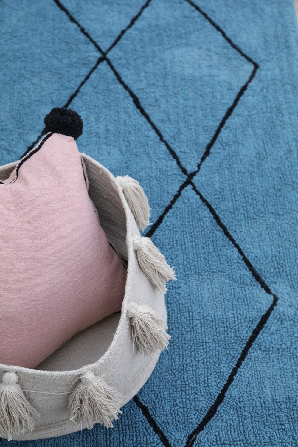 Корзина Lorena Canals Tassels Natural (30 x Ø45 см)