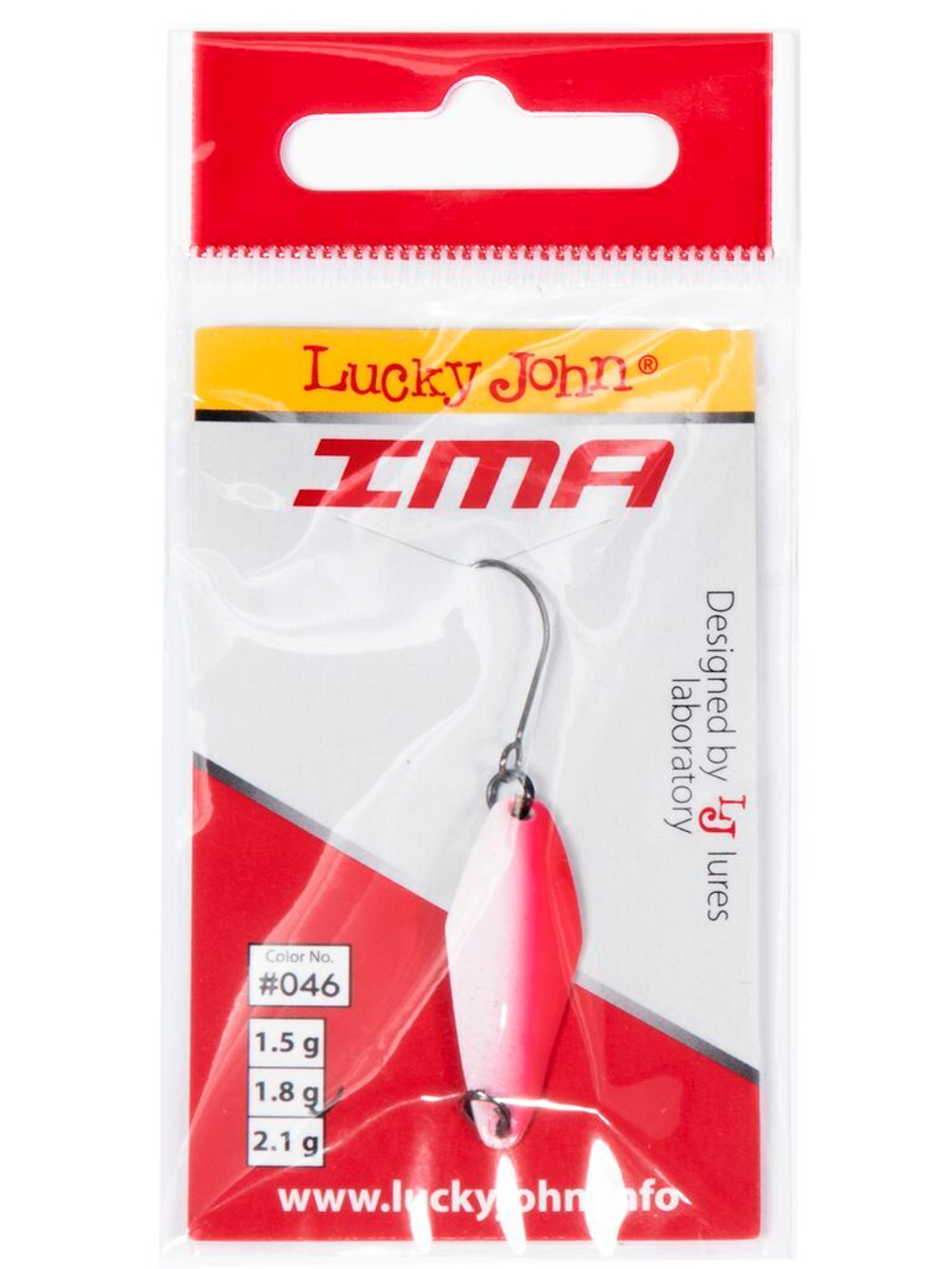 Блесна колеб. Lucky John TR IMA длин.29мм/01.8г 046