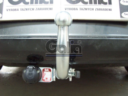 Фаркоп оцинкованный Galia S074A для SEAT Altea 2004-2015, SEAT Leon 2005-2013(паспорт и сертификат в комплекте)(без электрики)