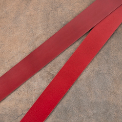 Ременная заготовка Prima Red (3,0+ мм), цв. Красный