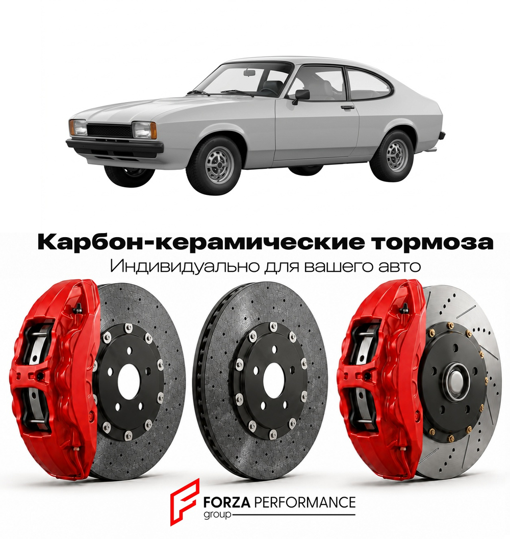 Карбон-керамическая тормозная система для Ford Capri I 2024-2026 Форд
