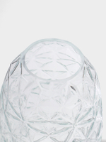 Ваза «Гунвор», 23.5×12 см, стекло, прозрачная