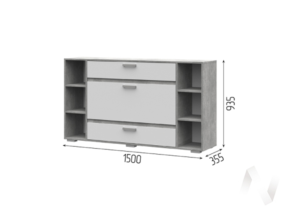 Комод КМ 02 МС Денвер