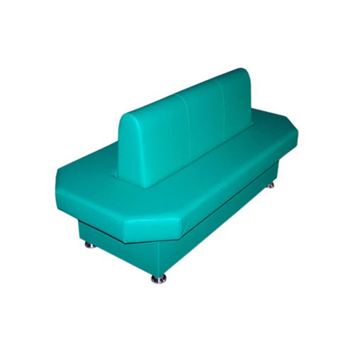 Диван круговой для раздевания, голубой