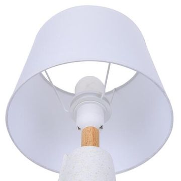 8210/1T MODERNI LN25 000 белый, керамика/текстиль Настольная лампа Е27 1*60W 220V VISIONA