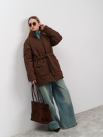 Куртка женская демисезонная "Баланс" коричневый