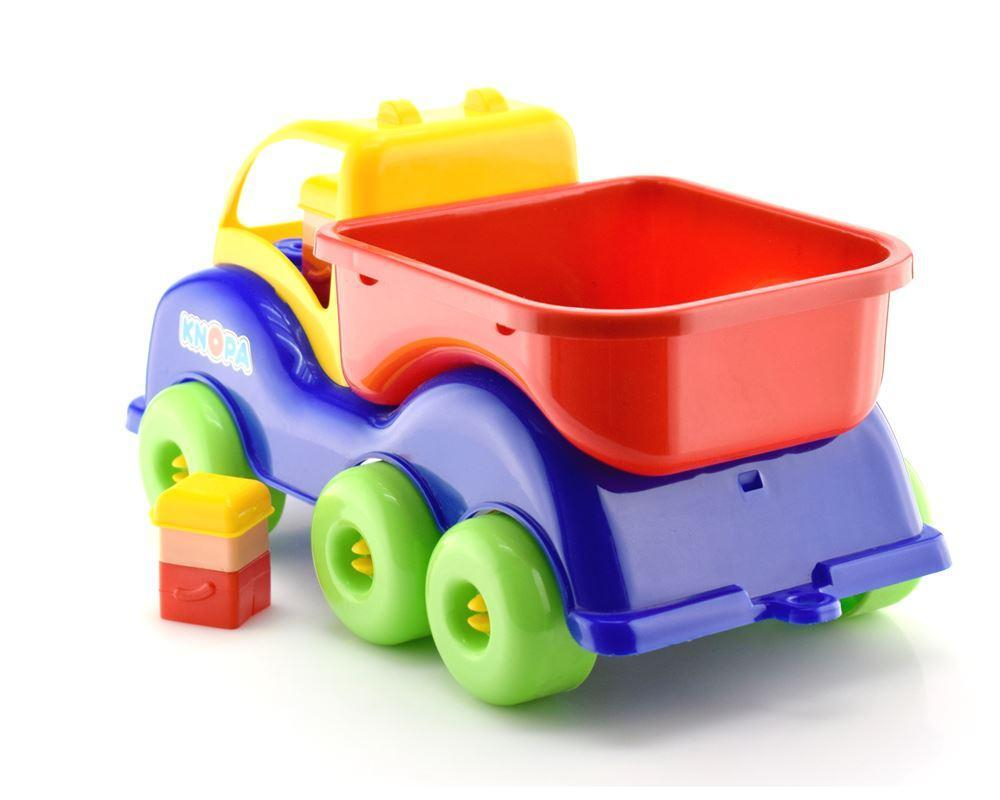 Грузовик "Силач" 3 оси 33 см (КНОПА)