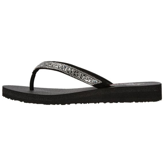 Skechers Meditation Sweet Rock 'Black Silver'