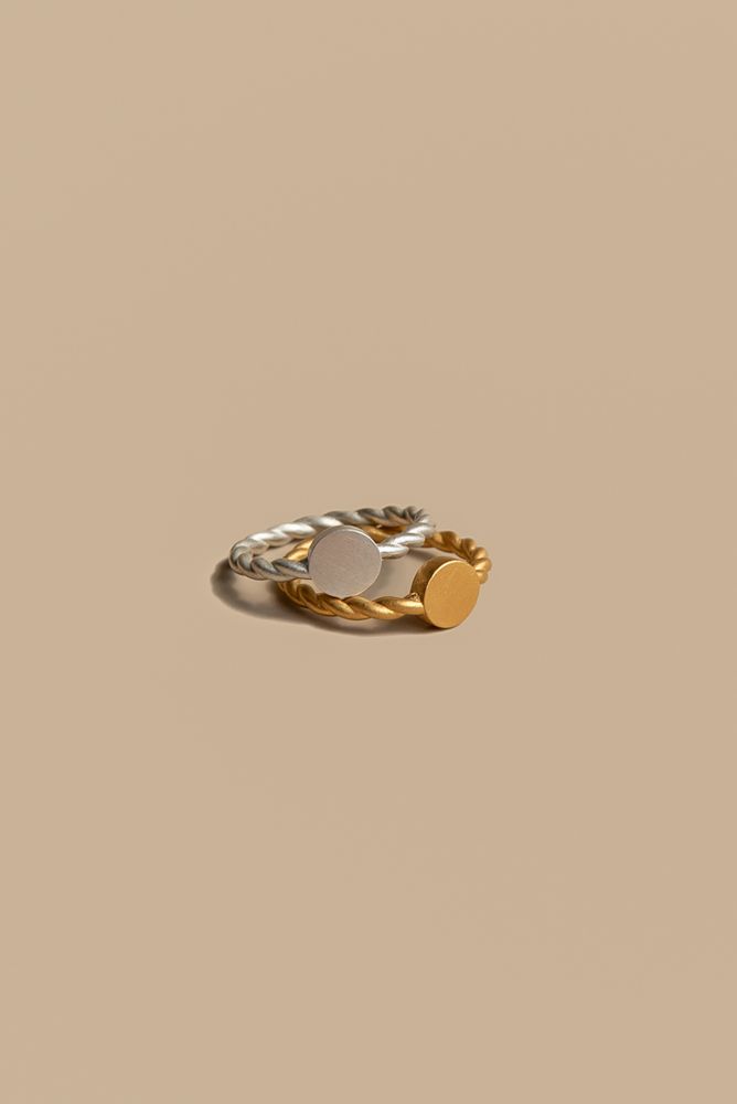 Кольцо Диск / LM Jewellery tales
