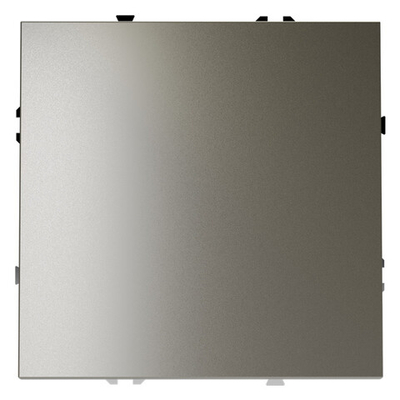 Выключатель встраиваемый VOLTUM S70 одноклавишный 10А, (шелк)