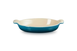Le Creuset Форма для выпечки 28см, овальная, темно-бирюзовая.