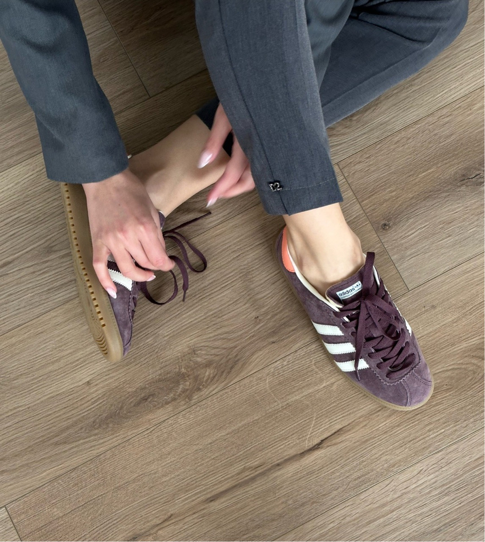 Кеды из натуральной замши