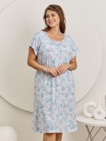 Ночная сорочка Юстина Виотекс ГОЛУБОЙ