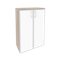 Onix Шкаф средний широкий O.ST-2.4 R white  800*420*1207