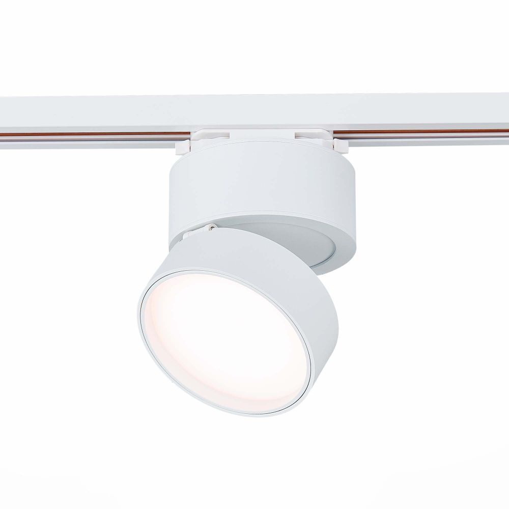 ST651.536.14 Св-к трек. Белый LED 1*14W 3000K 1 100Lm Ra&amp;gt;90 120° IP20 D104xH128 170-240VV Однофазная трековая система