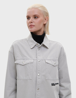 Рубашка джинсовая KARL LAGERFELD JEANS Overshirt