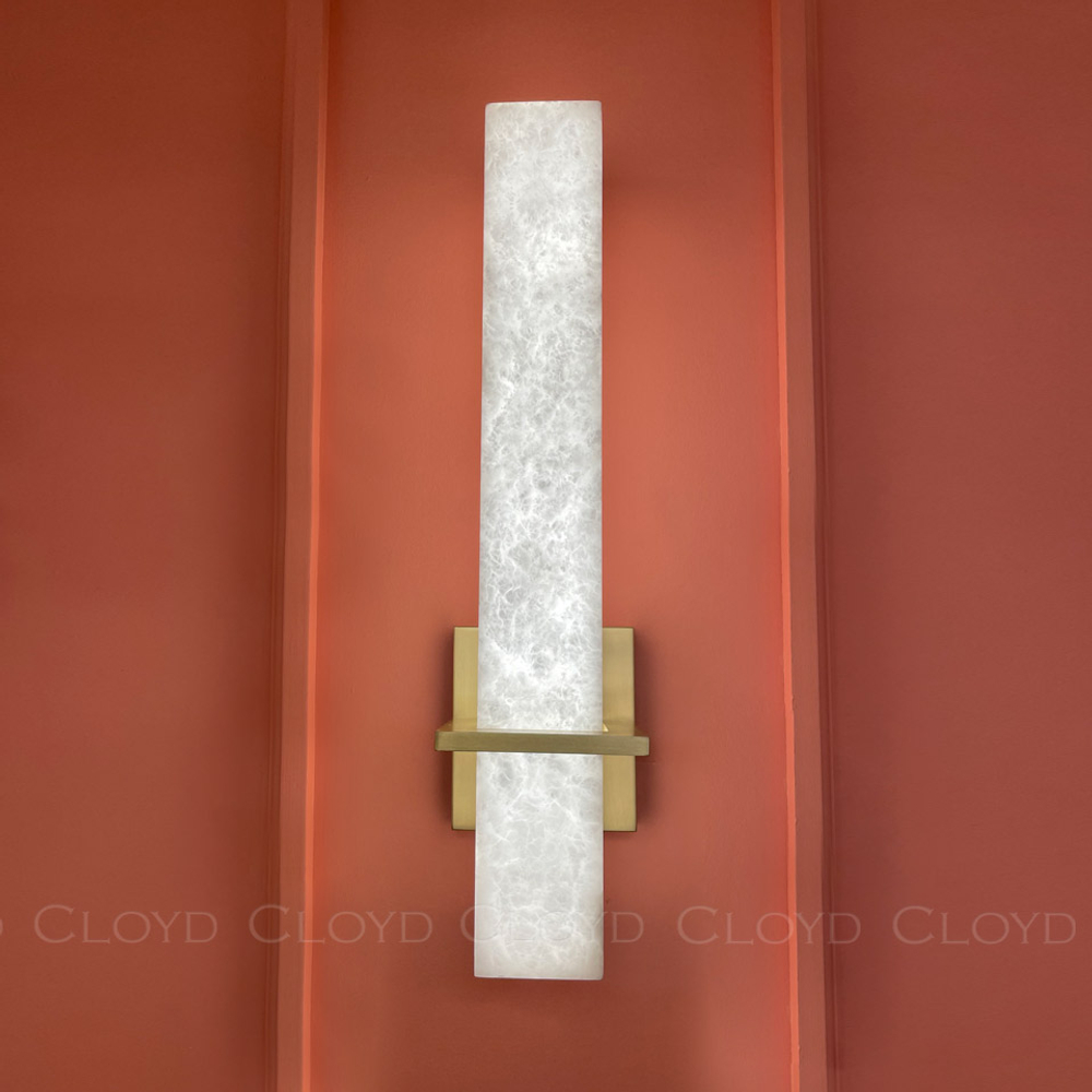 Бра Cloyd BEGRIFF W1 / алебастр -латунь (арт.20325)