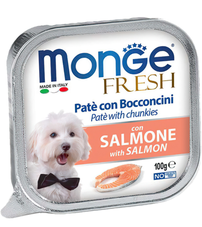 Монж Dog Fresh консервы для собак Лосось 100гр.