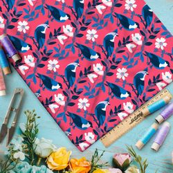 Ткань Ниагара Софт цветущий сад